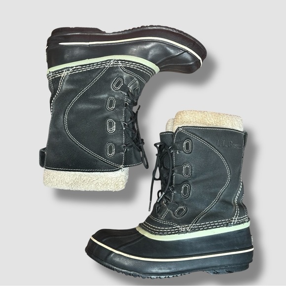 L.L. Bean Leather Duck Boots - Picture 2 of 12
